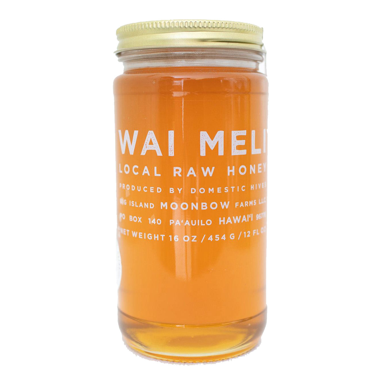 Wai Meli - Java Plum Blossom Honey - 16oz - Front View