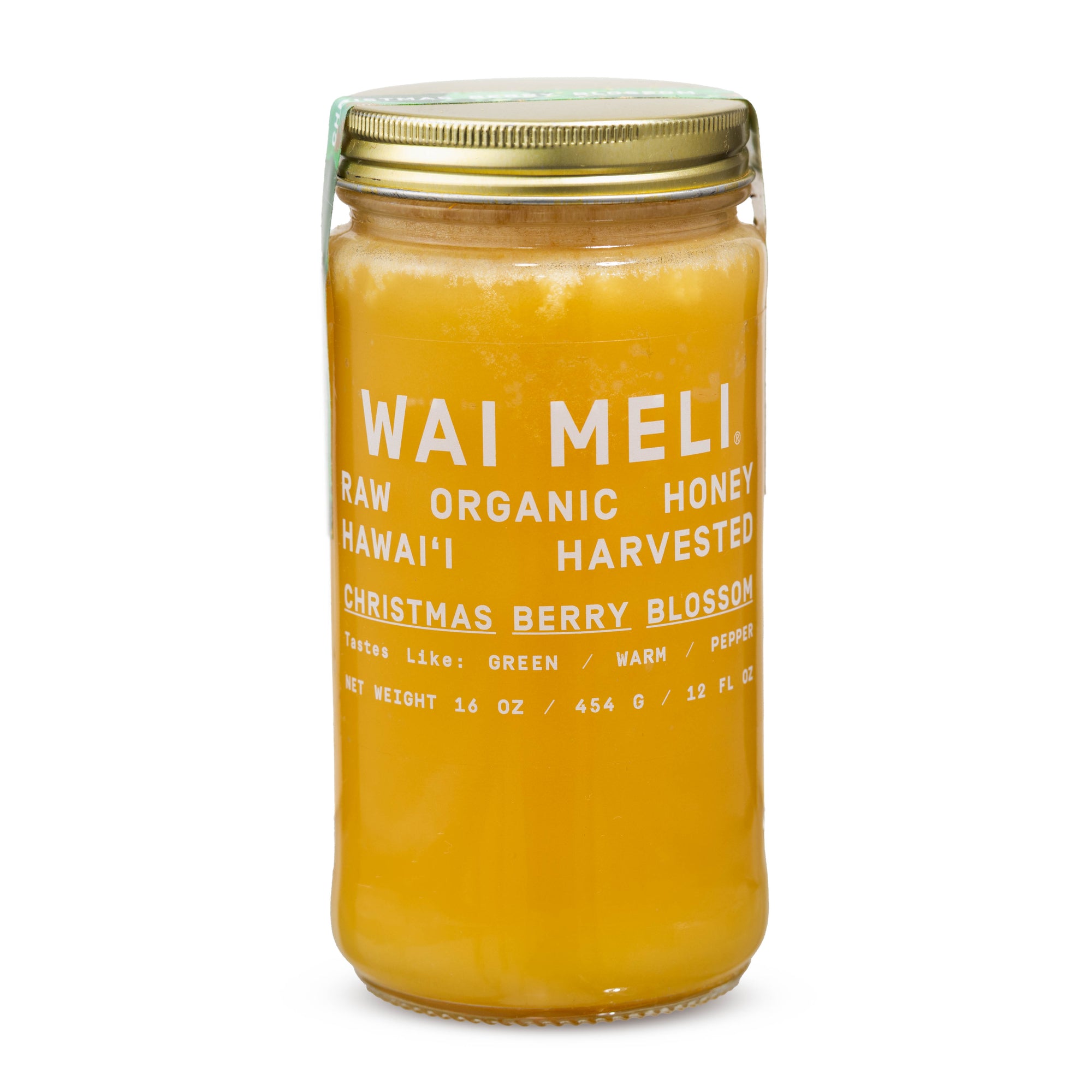 Hawaiian Christmas Berry Honey - 16oz | Wai Meli Honey