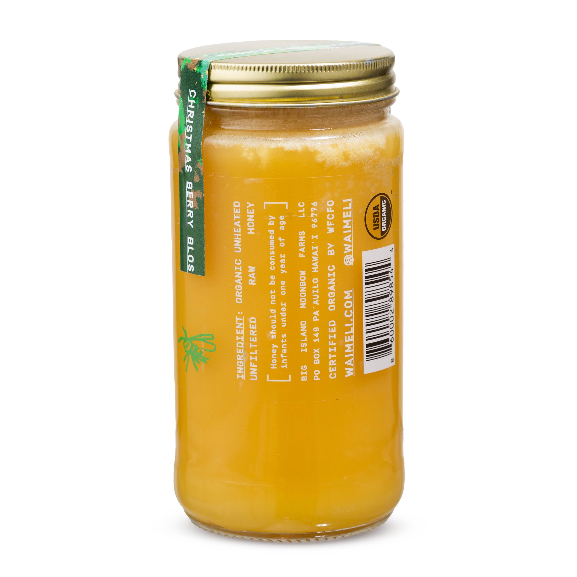 Hawaiian Christmas Berry Honey - 16oz | Wai Meli Honey