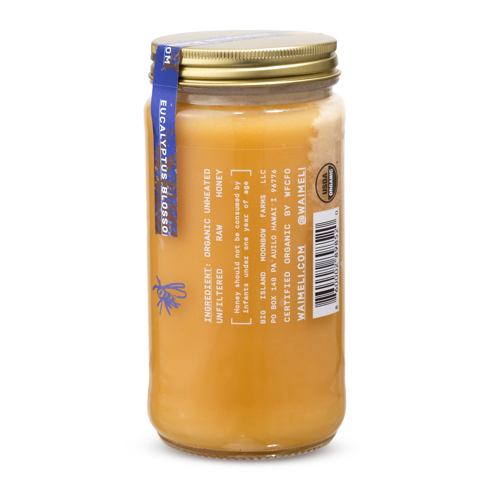 Eucalyptus Blossom Honey - 16oz - Ingredients | Wai Meli