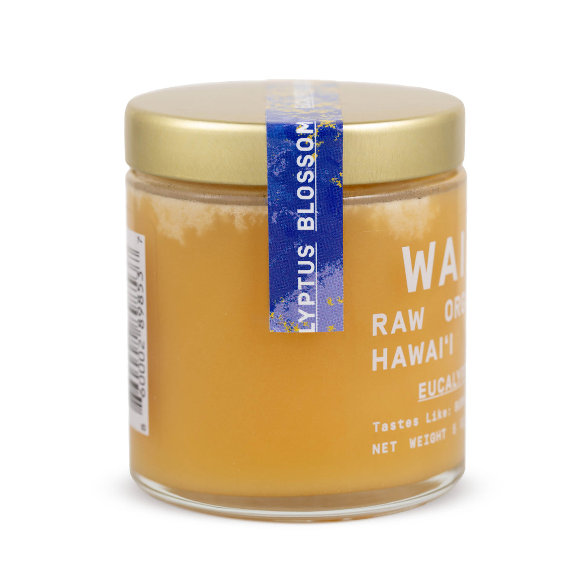 Eucalyptus Blossom Honey - 5oz - Side View | Wai Meli