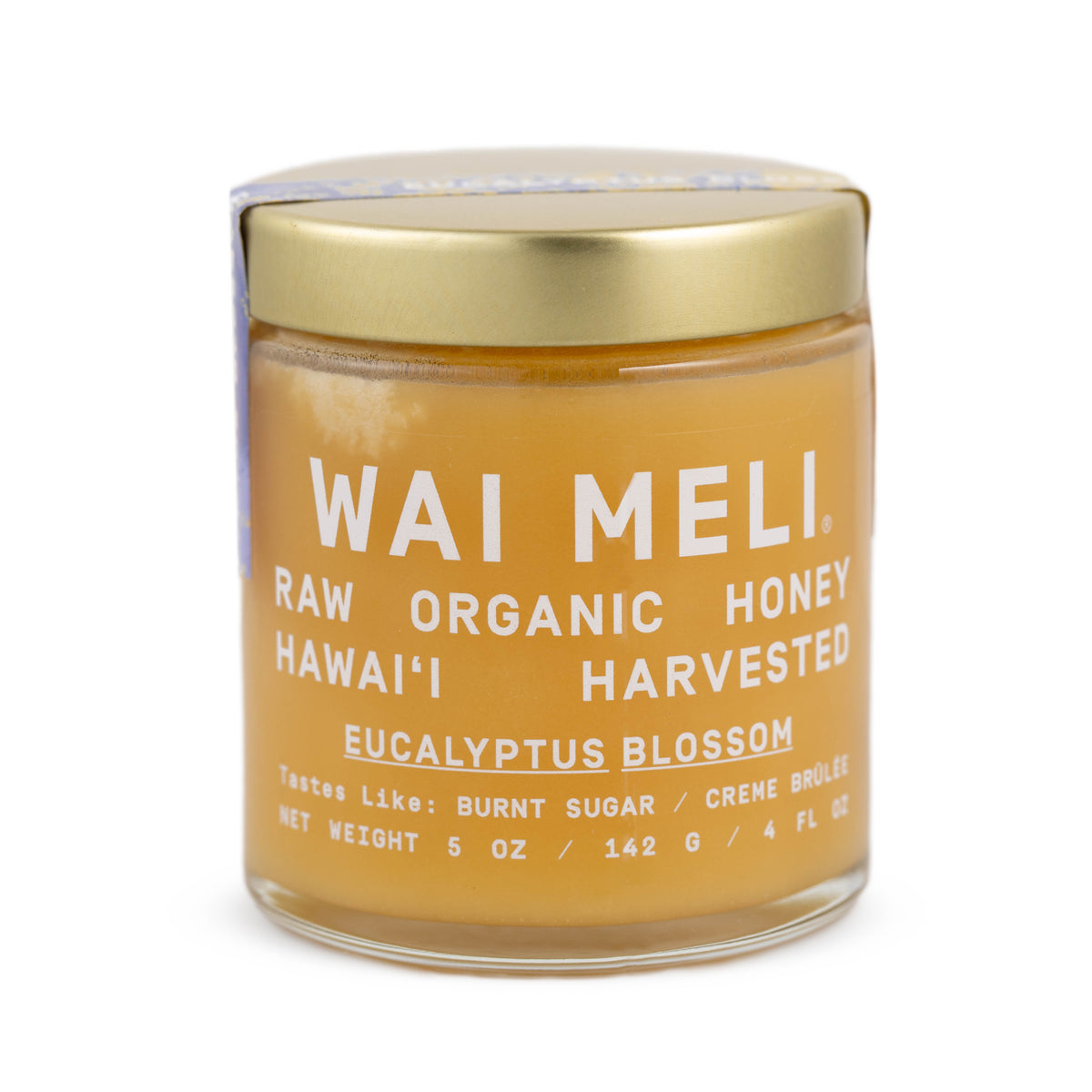 Eucalyptus Blossom Honey - 5oz - Front View | Wai Meli
