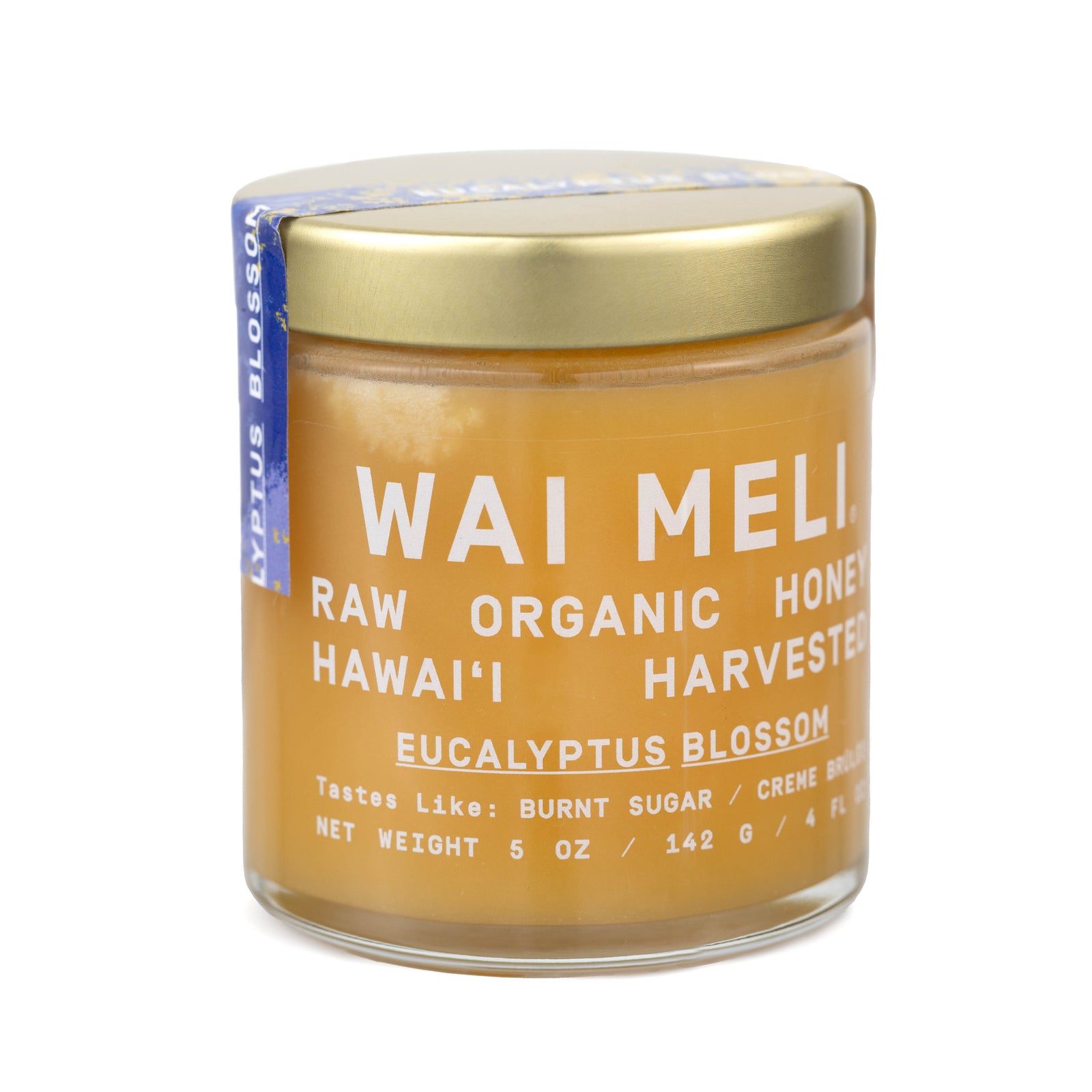 Eucalyptus Blossom Honey - 5oz - Front View | Wai Meli