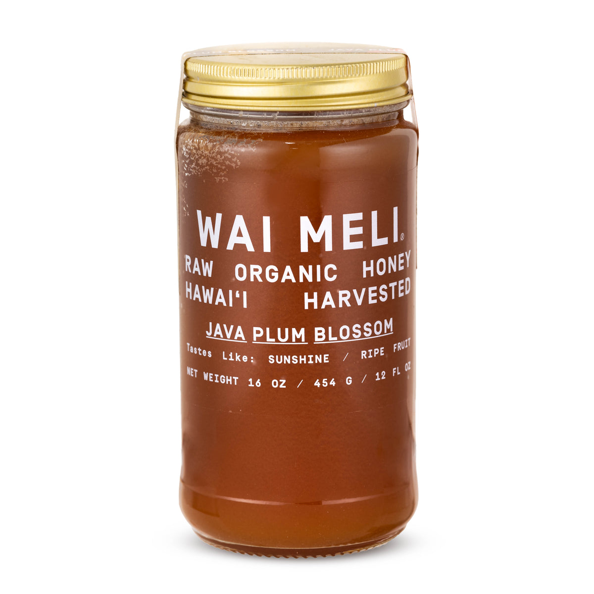Java Plum Blossom Honey - 16oz - Front View | Wai Meli