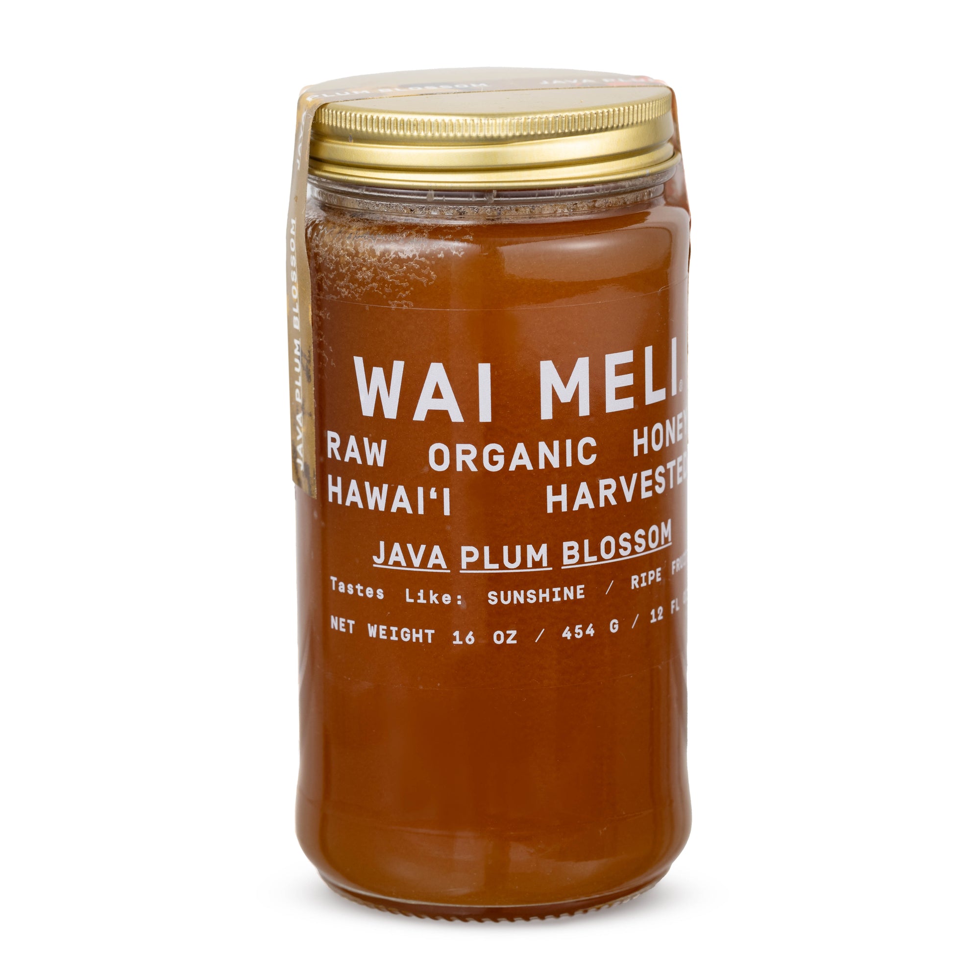 100% Raw Hawaiian Java Plum Honey - 16oz | Wai Meli Honey