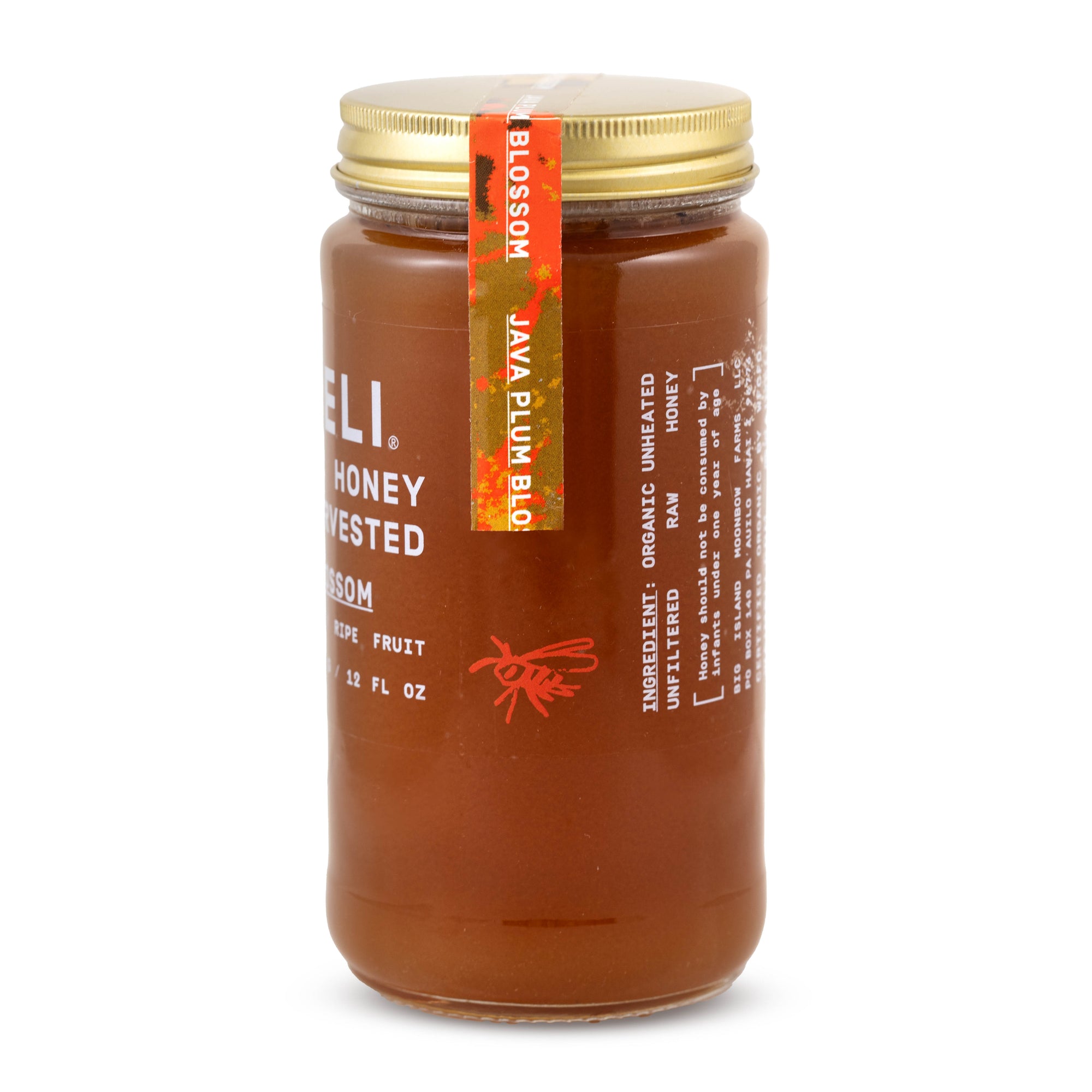 100% Raw Hawaiian Java Plum Honey - 16oz | Wai Meli Honey