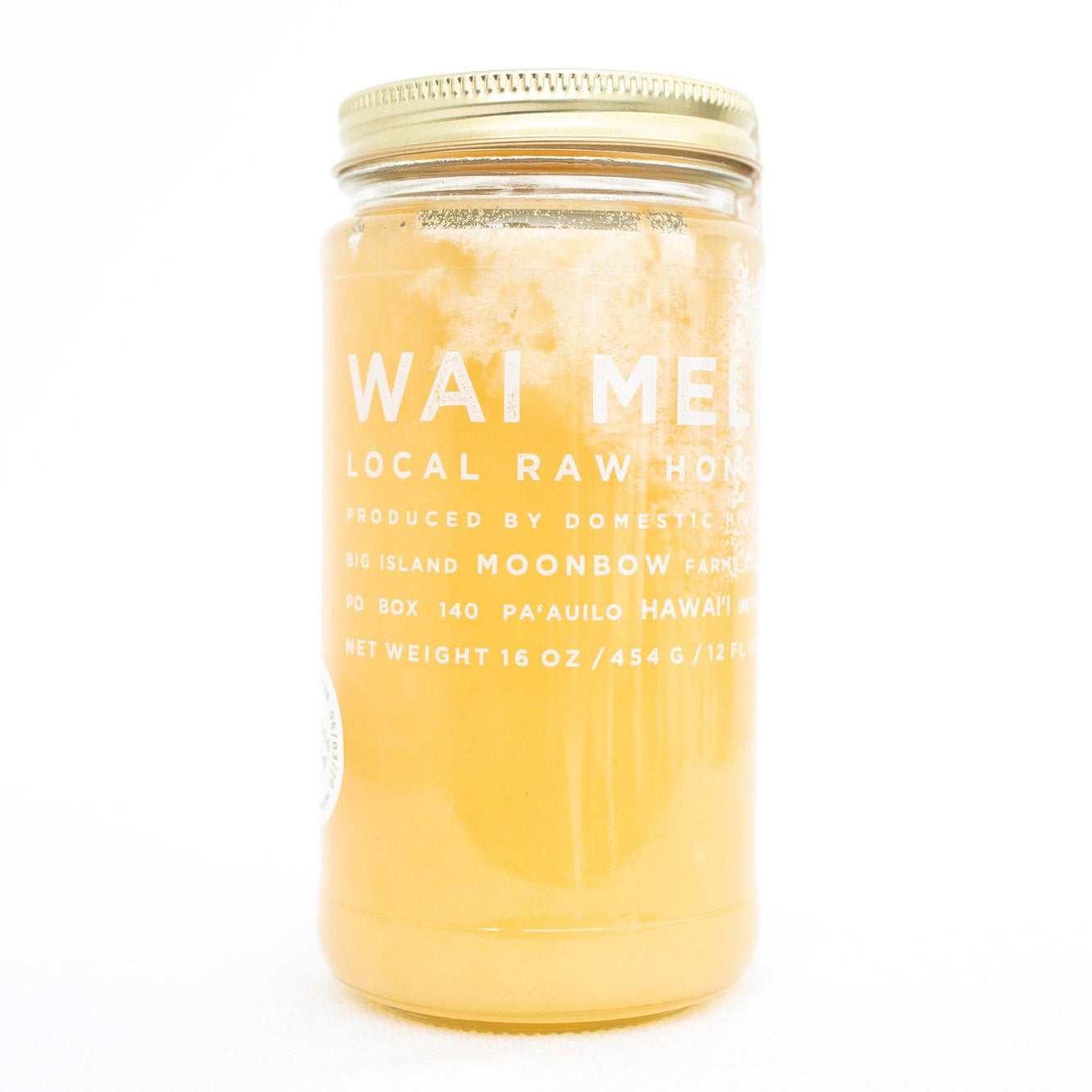 Wai Meli - Kiawe Coconut Honey - 16oz - Front View