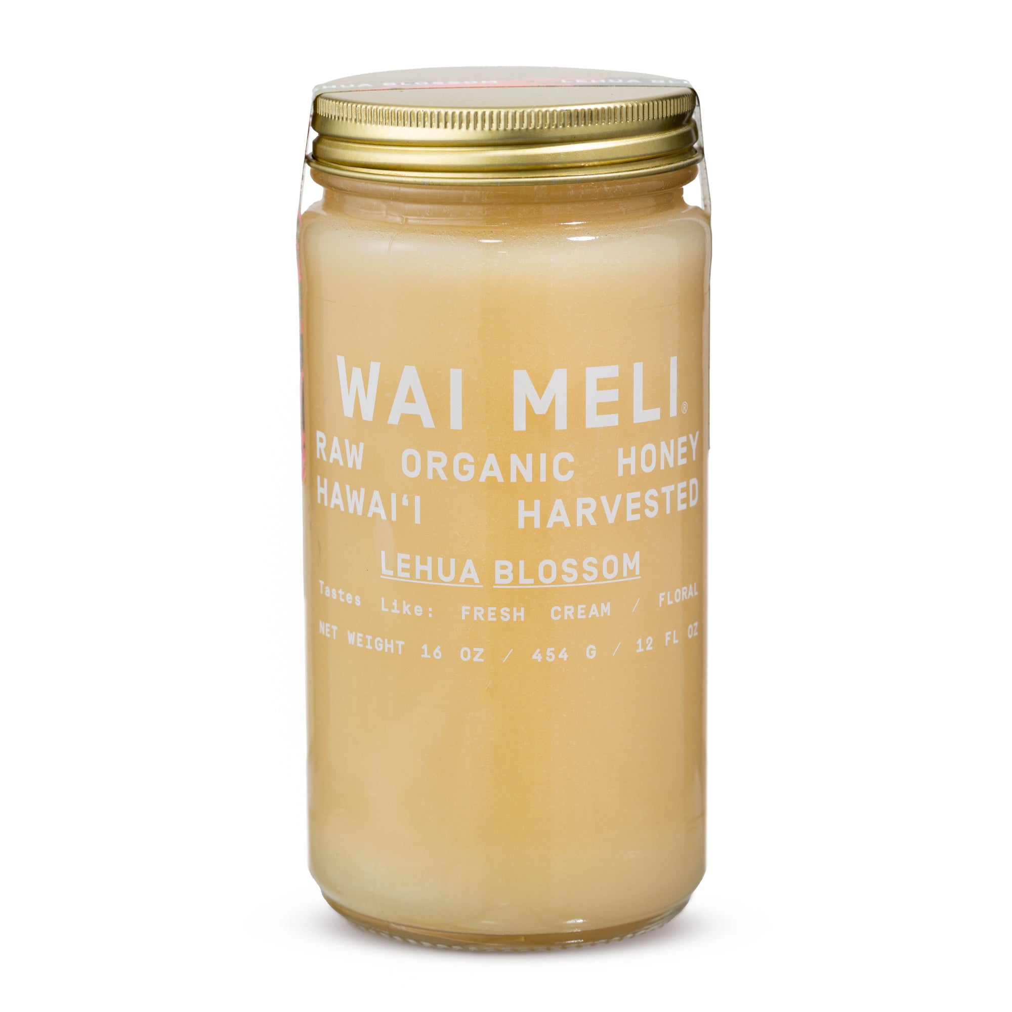 100% Raw Hawaiian Lehua Honey - 16oz | Wai Meli Honey