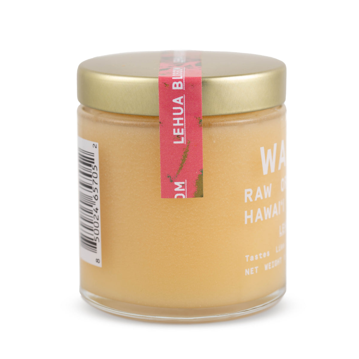 Lehua Blossom Honey - 5oz - Side View | Wai Meli