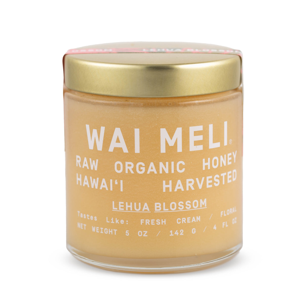Lehua Blossom Honey - 5oz - Front View | Wai Meli