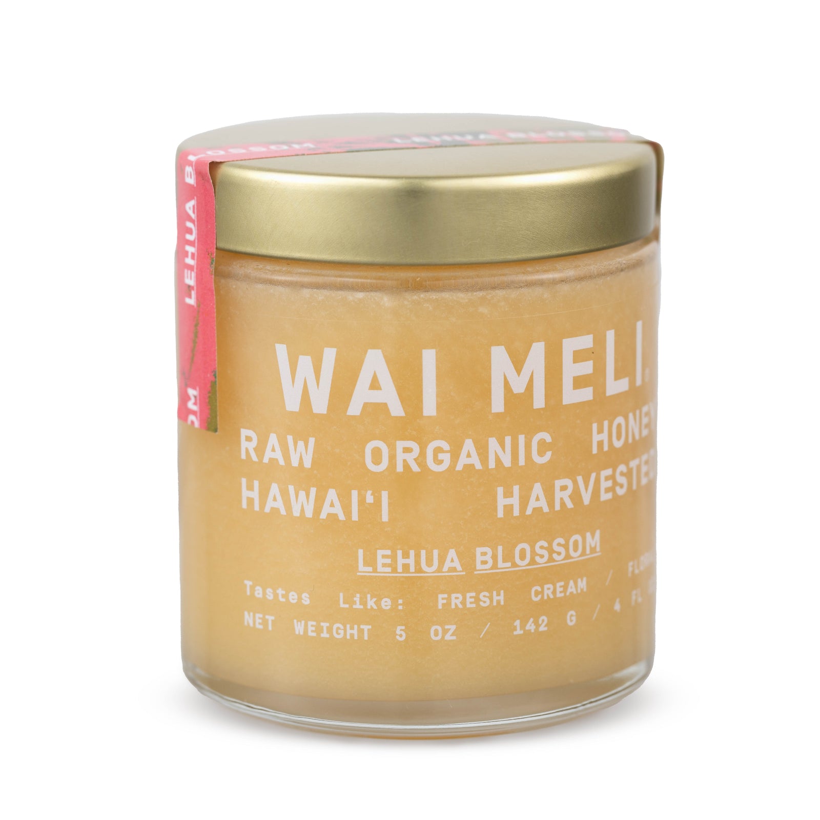 Lehua Blossom Honey - 5oz - Front View | Wai Meli