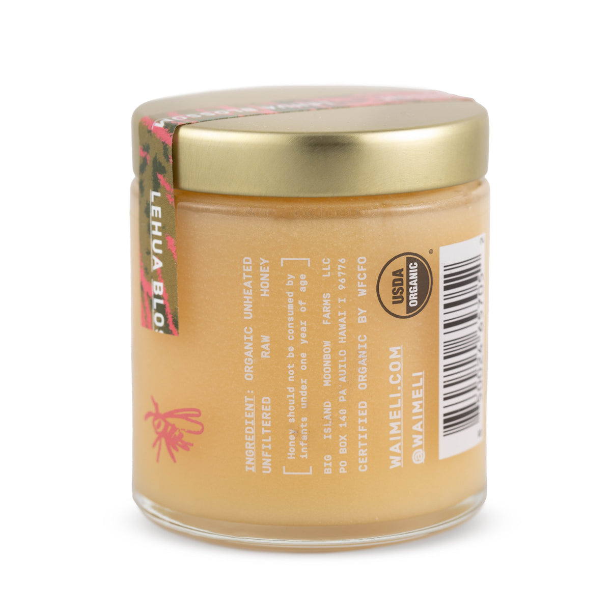 Lehua Blossom Honey - 5oz - Ingredients | Wai Meli