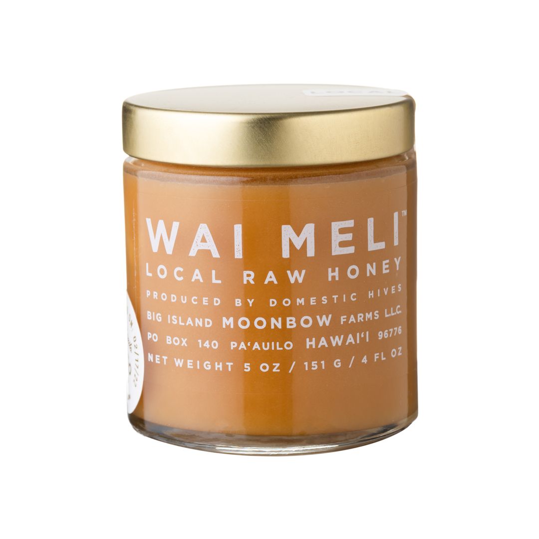 Wai Meli - Macadamia Blossom Honey - 5oz - Front View