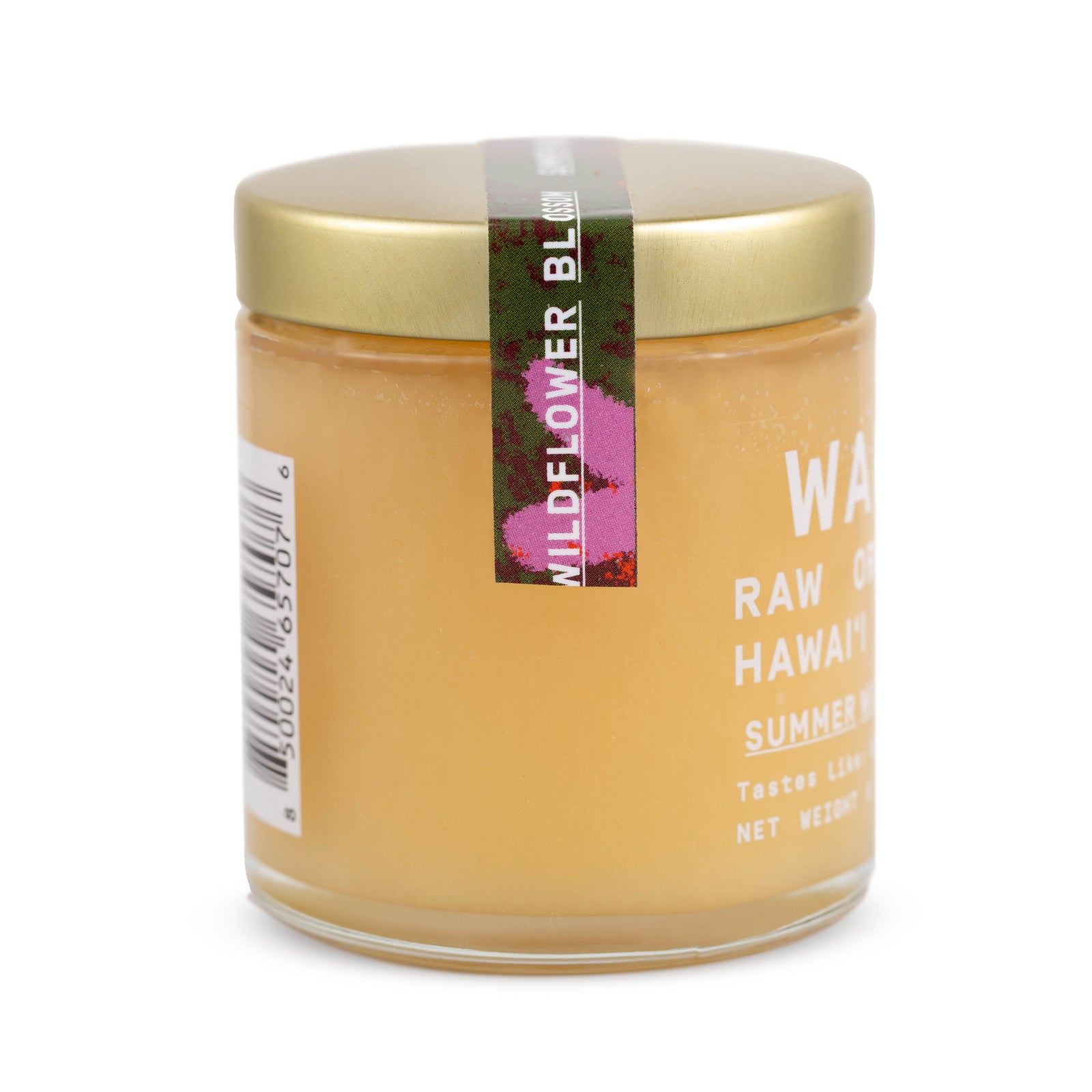 Summer Wildflower Blossom Honey - 5oz - Side View | Wai Meli