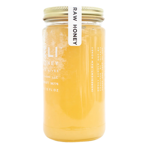 Wai Meli - Kiawe Coconut Blossom Honey - 16oz - Side View