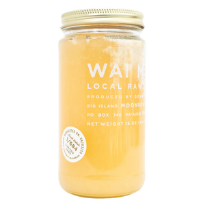 Wai Meli - Kiawe Coconut Blossom Honey - 16oz - Side View