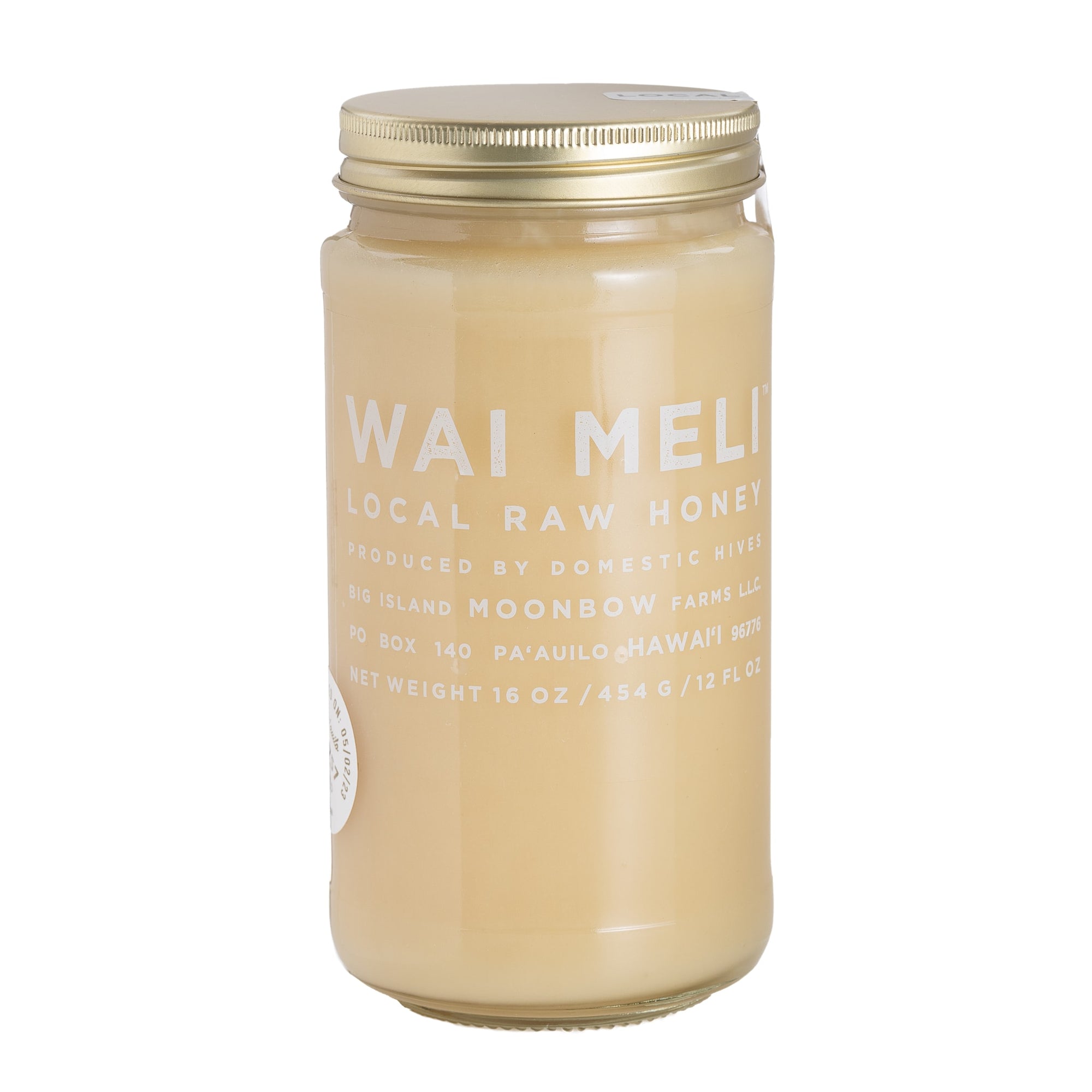 Wai Meli - Lehua Blossom Honey - 16oz (LEH-16OZ) - Front View