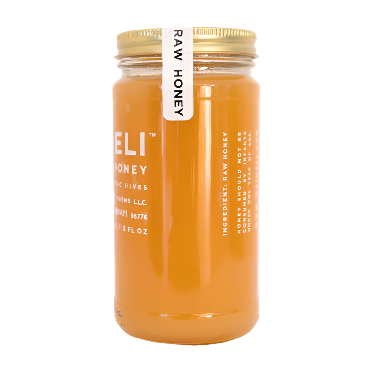 Wai Meli - Summer Blossom Honey - 16oz - Side View