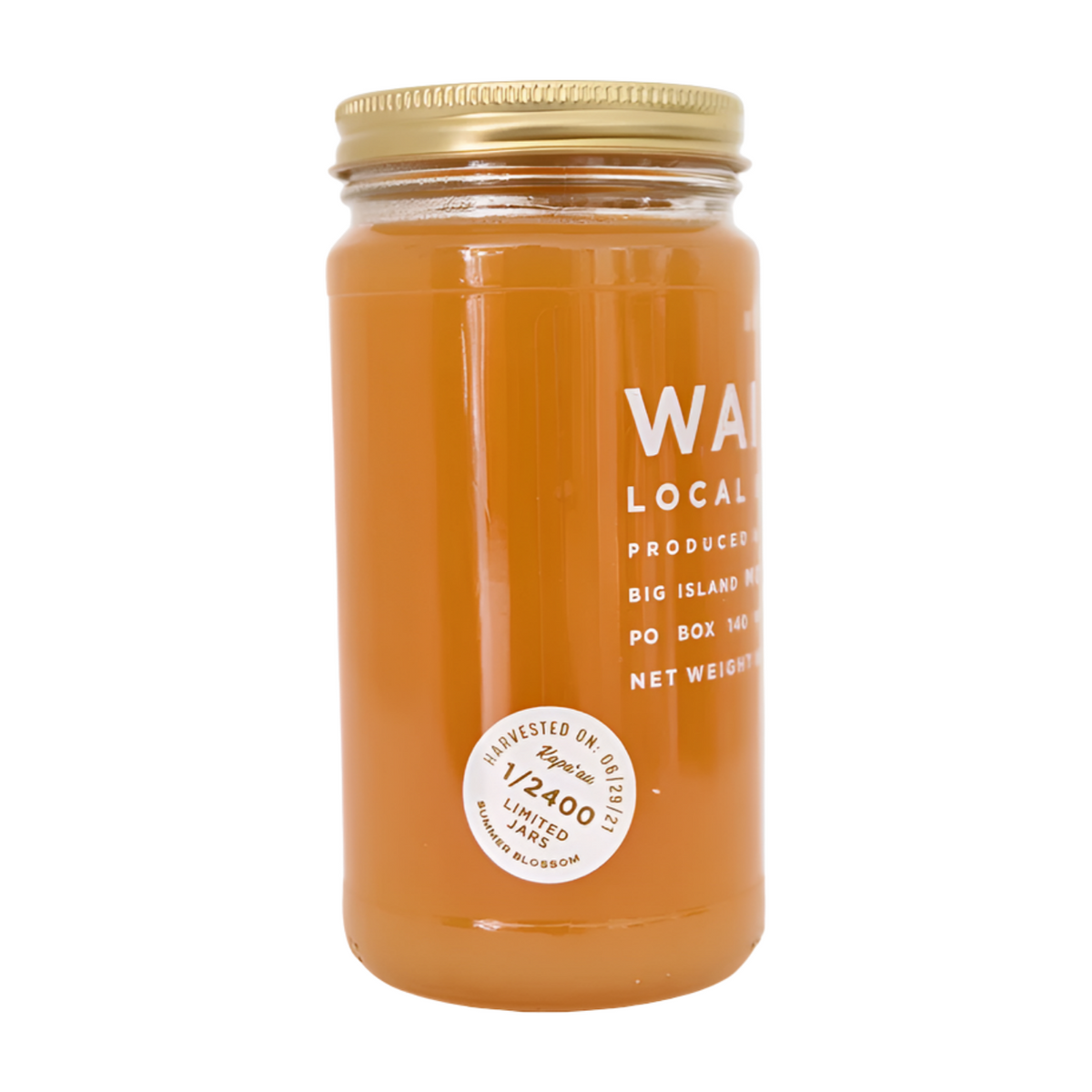 Wai Meli - Summer Blossom Honey - 16oz - Side View