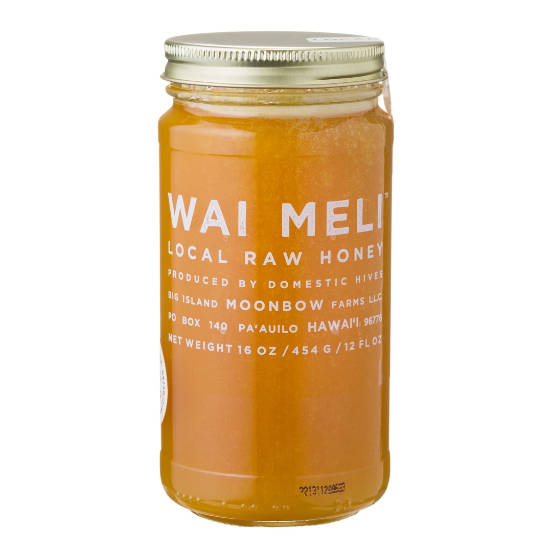 Wai Meli - Christmas Berry Blossom Honey - 16oz - Front View