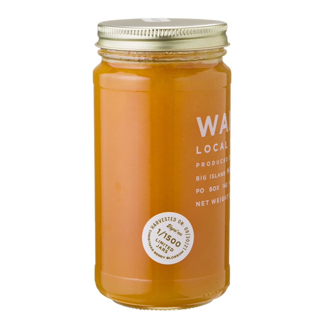 Wai Meli - Christmas Berry Blossom Honey - 16oz - Right Side View
