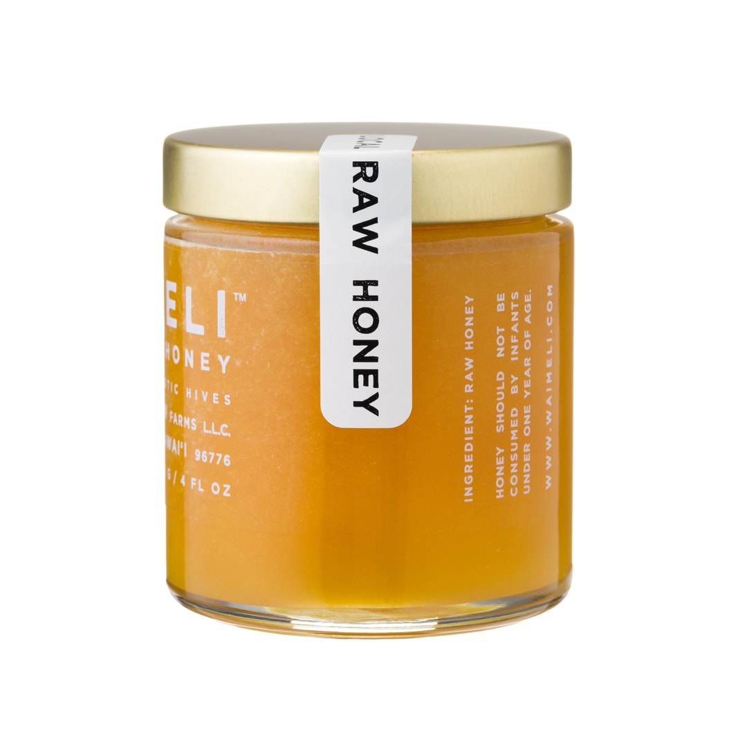 Wai Meli - Christmas Berry Blossom Honey - 5oz - Left Side View