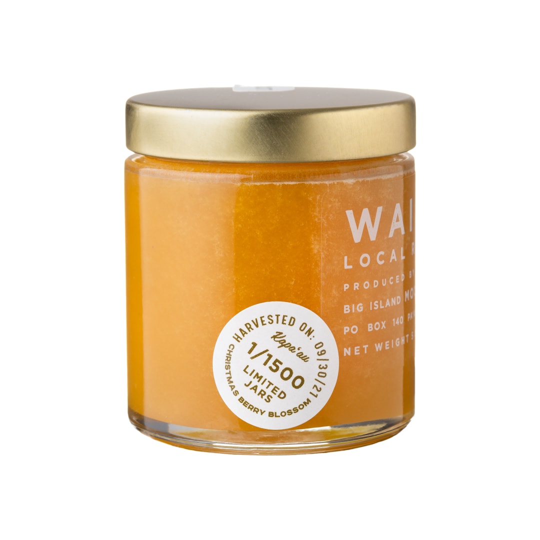 Wai Meli - Christmas Berry Blossom Honey - 5oz - Right Side View
