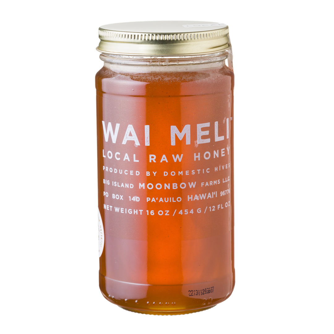 Wai Meli - Java Plum Blossom Honey - 16oz - Front View